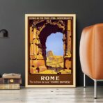 vintage rome poster 1
