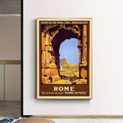 vintage rome poster 1