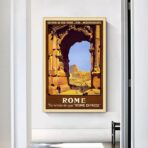 vintage rome poster 1