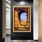 vintage rome poster 1