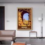 vintage rome poster 1