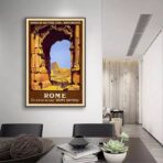 vintage rome poster 1