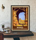 vintage rome poster 1