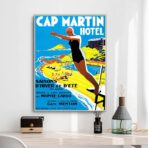 poster roquebrune cap martin
