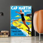 poster roquebrune cap martin
