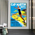 poster roquebrune cap martin