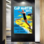 poster roquebrune cap martin