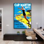 poster roquebrune cap martin