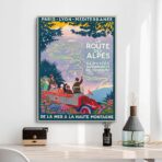 poster route des alpes