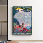poster route des alpes
