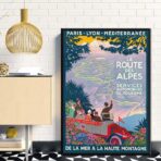 poster route des alpes