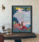poster route des alpes