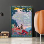 poster route des alpes
