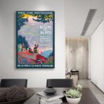 poster route des alpes