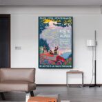 poster route des alpes