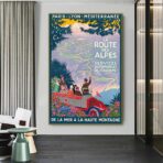 poster route des alpes