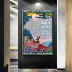 poster route des alpes