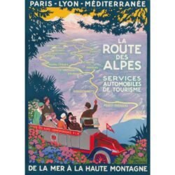 poster route des alpes