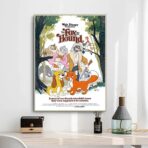 vintage poster br rox et rouky