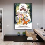 vintage poster br rox et rouky