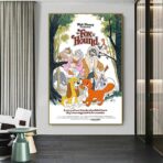 vintage poster br rox et rouky