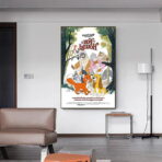 vintage poster br rox et rouky