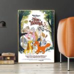 vintage poster br rox et rouky