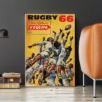 vintage rugby poster 1