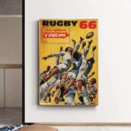 vintage rugby poster 1
