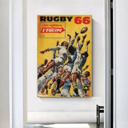 vintage rugby poster 1