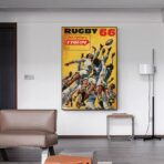vintage rugby poster 1