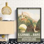 poster saint gervais les bains