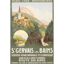 poster saint gervais les bains