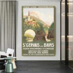 poster saint gervais les bains
