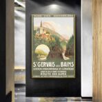 poster saint gervais les bains
