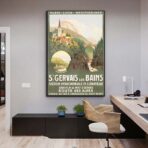 poster saint gervais les bains