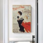 poster saint malo vintage