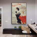 poster saint malo vintage