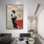 poster saint malo vintage
