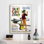 poster saint tropez blues