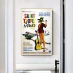 poster saint tropez blues