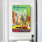 poster san francisco vintage