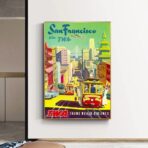 poster san francisco vintage