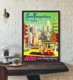 poster san francisco vintage