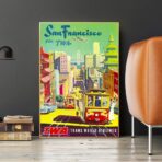 poster san francisco vintage