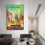 poster san francisco vintage