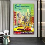 poster san francisco vintage
