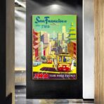 poster san francisco vintage