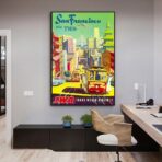 poster san francisco vintage