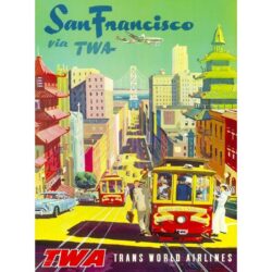 poster san francisco vintage